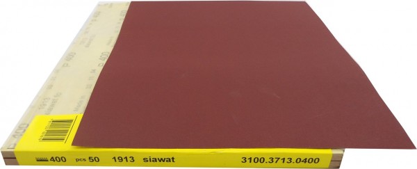 SIAwat Nassschleifpapier P400 50st