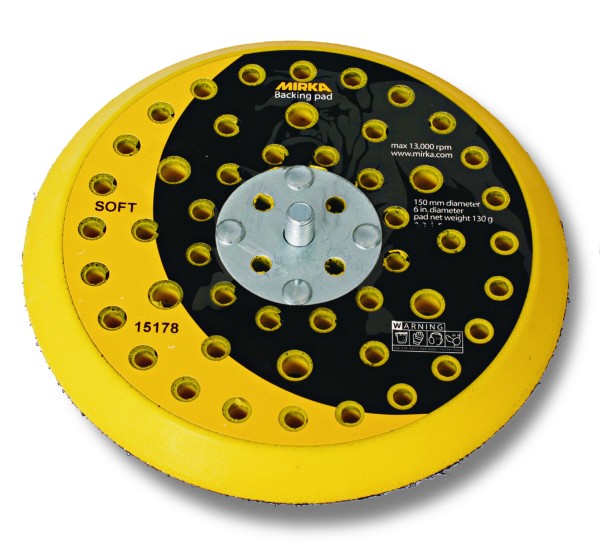 Mirka Schleifteller Soft 150mm Grip 5/16" 1Stk
