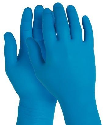 LZ Nitrilhandschuhe blau Gr.M 100st