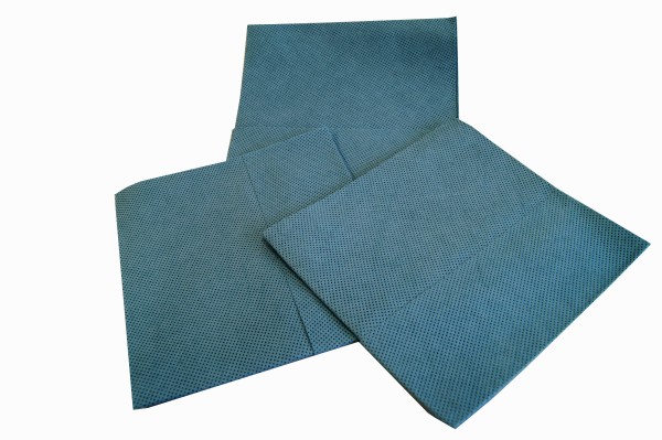 GG Polyblau Nasswisch-Tücher 1Box