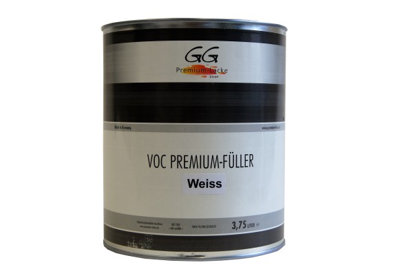 GG Premium VOC Füller weiss 3.75lt
