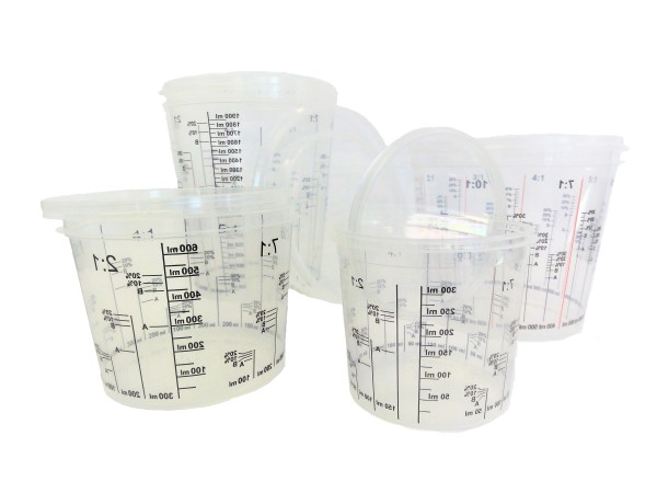 GG Lackmischbecher 2300 ml mit Skala 100st